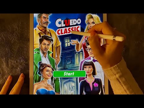 😴 iPad ASMR 🧡 - Let’s solve mysteries - Clicky Whispers & Writing Sounds