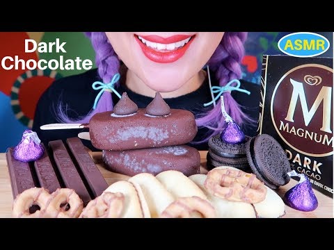 ASMR MAGNUM,KITKAT,OREO,MILANO,REESE’S EATING SOUND| 매그넘,킷캣,오레오,밀라노쿠키,리세스 프레즐리얼사운드 먹방 |CURIE.ASMR