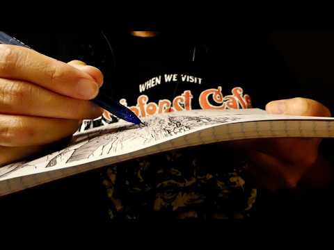 ASMR Gel Pen Coloring