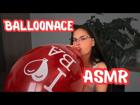 ASMR - Blowing BalloonAce Balloons - Red & Blue🎈