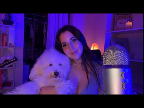 ASMR CON MI BICHÓN FRISÉ ☁️ DUERME COMO BEBÉ CON ESTOS MIMITOS 🤍