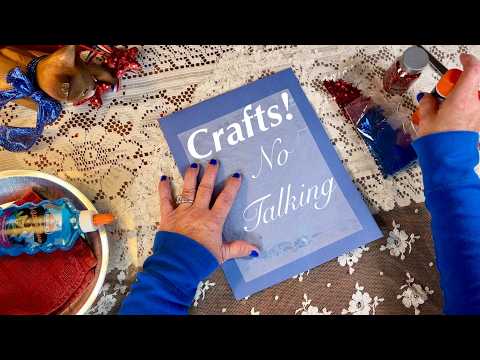 ASMR Crafts! Creating a Fun Recipe Card! (No Talking Version)