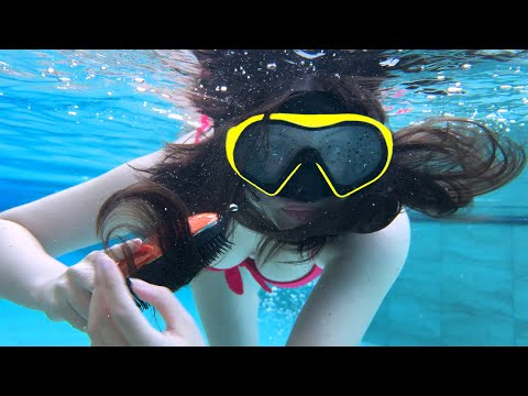 ASMR but we’re underwater 😳 (fast and aggressive triggers for sleep) асмр
