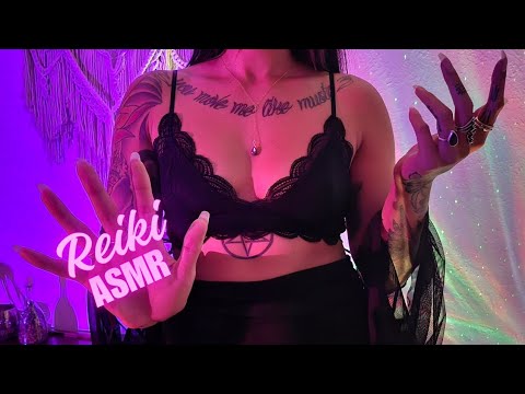 Reiki ASMR lofi l finger fluttering l hand movements l hypnotic l relaxing l ring sounds l tingles