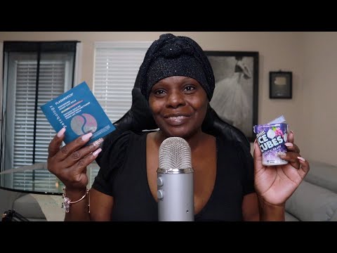 GEL EYE FlashPatch ASMR Grape Ice Cubes Chewing Gum