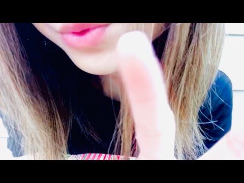 Backyard ASMR tingles~ Up-close Tongue Clicking, Shh, Whispers