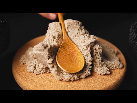 4K ASMR | Very Satisfying Kinetic Sand Triggers for Sleep 흐물흐물하면서 쫀득한 키네틱샌드 4K ASMR