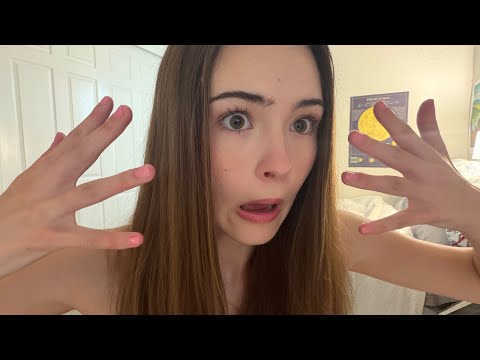 ASMR Absolute Chaos While Painting My Nails 🌝
