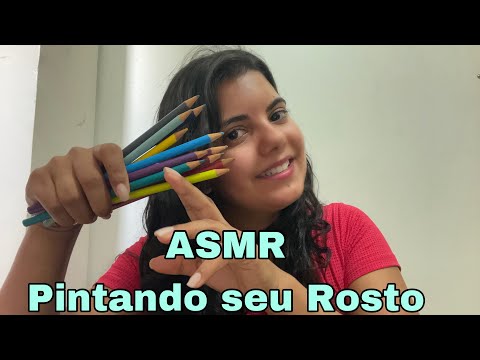 ASMR Caseiro: Pintando seu Rosto ✍️