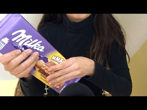 ASMR Chocolate 🍫  Scratching, Crinkles, Eating (No Talking)