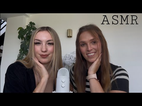 ASMR | my friend tries trigger words for the first time 