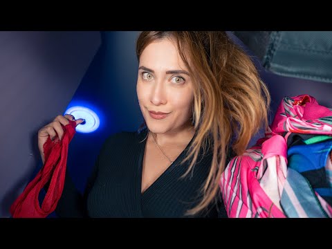 Asmr 4k | ¿Que hay en mi ARMARIO? ASMR PARA DORMIR | ASMR Español | Asmr with Sasha