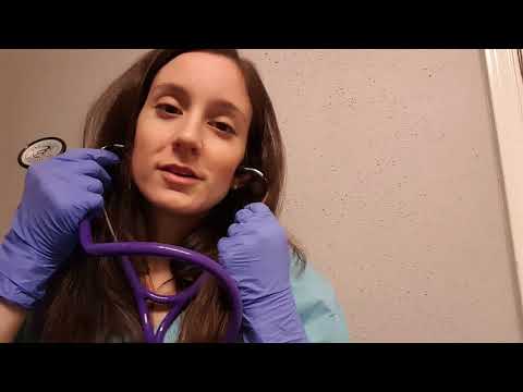 ASMR thanksgiving diabetic ketoacidosis (soft speaking, short assessment, IV tubing change)