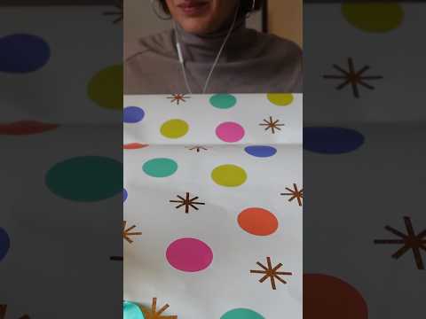 Try NOT to tingle ✨ Crinkly gift bags #breakingbreadasmr #asmrcrinklesounds #asmrtingly #asmrshorts