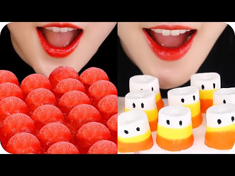 FROZEN CHOCOLATE AND ICE ASMR COMPILATION ❄️