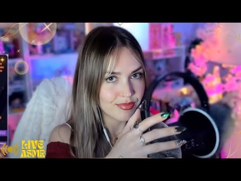 ASMR EN VIVO✨ | COSQUILLITAS en el cerebro 🎧😌 | Buen descanso