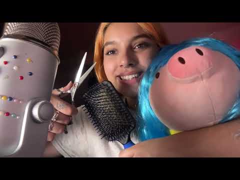 ASMR ROLPLAY PELUQUERA| TIJERAS Y MÁS| SOFIWI