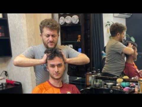 💈 ASMR BARBER FULL BODY MASSAGE AND HAIRCUT