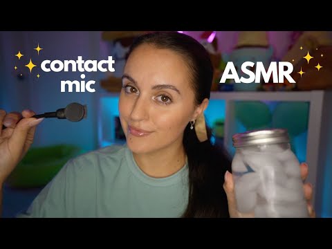 Contact Mic ASMR for the ultimate tingles ✨ (no talking)