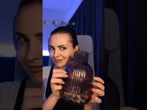 ASMR color challenge 💜 #asmr #asmrvideo #asmrsound #asmrchallenge