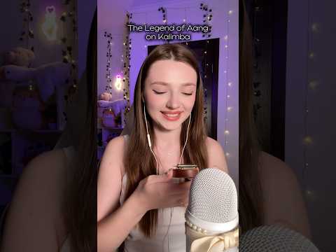 The Legend of Aang on Kalimba #asmr #asmrsounds #asmrrelax #asmrsleep #relax #tingles #whispers