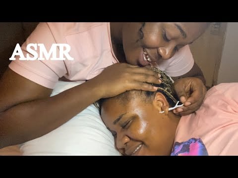 ASMR✨DENTAL FLOSSING YOUR DIRTY EARS UNTIL YOU START TO SNORE