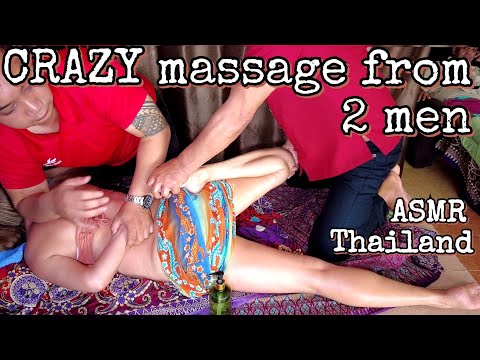 ASMR Thai massage 4 hends!