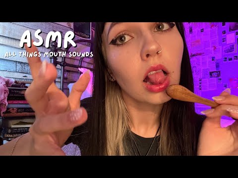 Fast and Aggressive ASMR | Mouth Sounds, Spit Painting, Spoon Eating, Purring