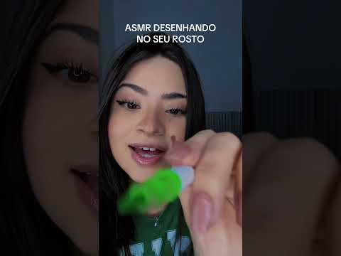 ASMR DESENHANDO NO SEU ROSTO!
