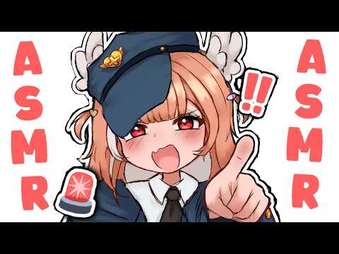 intense interrogation ASMR for a stinky criminal!!  🚨