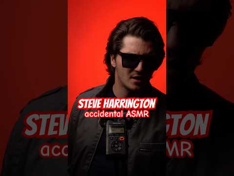 Steve Harrington doesn’t understand ASMR 😅 #steveharrington #asmr #roleplay #tingles #asmrvideos