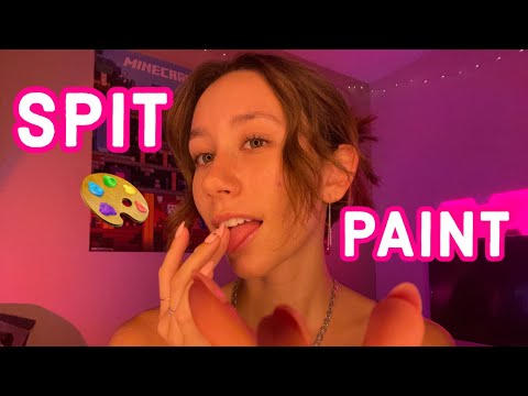 ASMR | lofi spit painting again!!