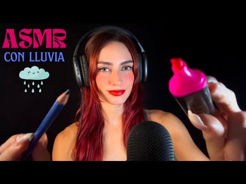 ASMR Mouth Sounds con LLUVIA 🌧️ de fondo