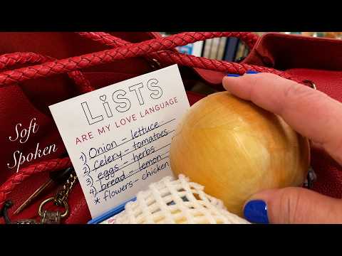 ASMR Grocery Day! Shopping Walmart & Safeway! (Soft Spoken Version)
