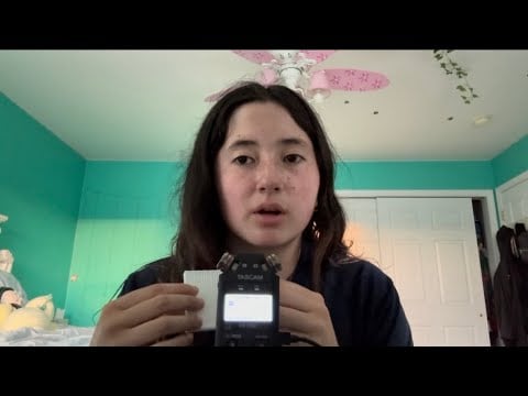 Asmr with random triggers + Bible verses