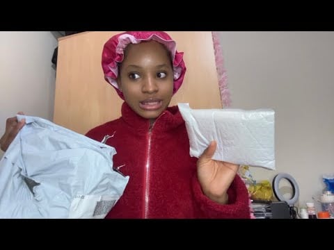 ASMR Gum Chewing/ Unveiling my new cheap makeup kit ✨