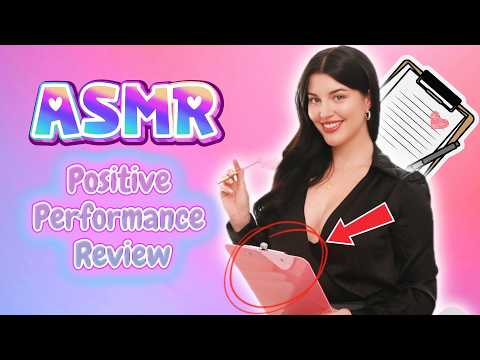 ASMR Boss Gives You a Glowing Performance Review