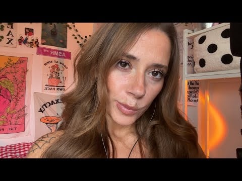 ASMR On Me (Face tracing , almost touching my face, anticipatory )