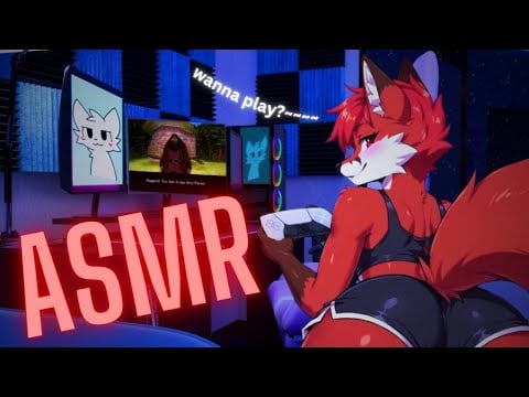 [Furry ASMR] Your Gaymer Bf Relaxes You Before Bed.