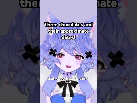 Chocolate bar’s approximate dates: White, Milk, Dark