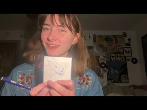 drawing you (you are Skyrim characters) | ASMR | ~lofi~