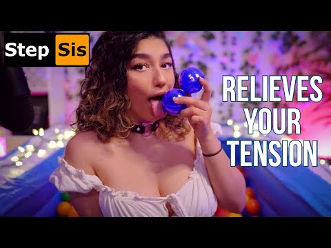 ASMR | Step Sis Cures Your Blue Balls🔵 (Positive Affirmations)