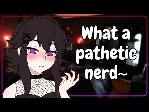 Discovering Goth Girl's Secret [F4A] [Dominant Woman] [Mean Attitude] [Submissive Listener]