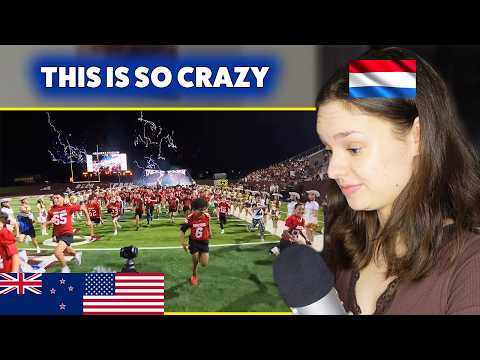 American High School Football Is INSANE (European Reacts)