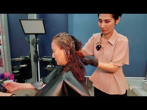 미용실ASMR (시각과청각의활성화) 동영상 2시간 30분 긴영상으로 컷트 염색 펌 시청을 만끽하시기를 바랍니다!!~Korean Beauty salon