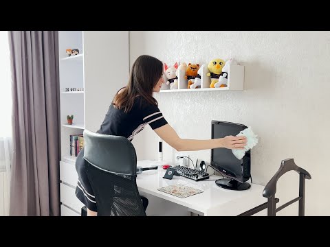 How to quickly wipe off dust if guests arrive in a minute? Speed cleaning motivation