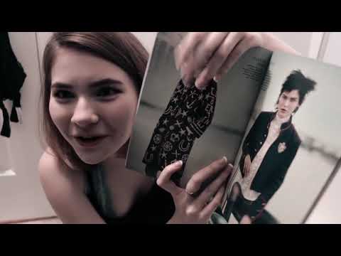 Looking At Old Magazines (Causal ASMR rambling, paper sounds)| Cloveress ASMR
