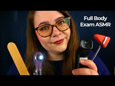 Relaxing Nurse Practitioner Full Body Physical Examination 🩺 Soft Spoken Medical Roleplay