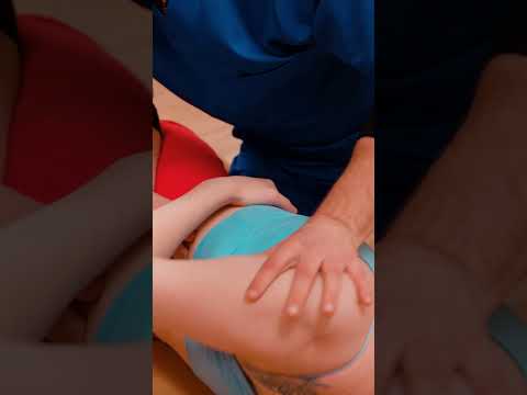 Galina’s emotional session: deep massage + manual therapy #funny