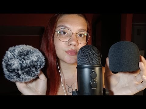 *BRAIN TINGLES* MIC SCRATCHING 😴💜 | ASMR ITA